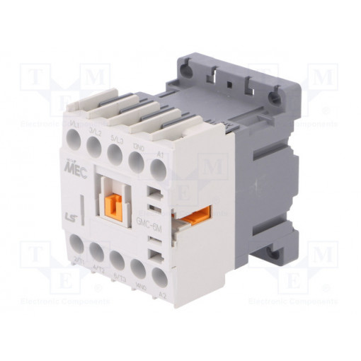GMC-6M 24VAC 1A; Contactor: 3-pole; NO x3; Auxiliary contacts: NO; 24VAC; 6A; W: 45mm; LS INDUSTRIAL SYSTEMS