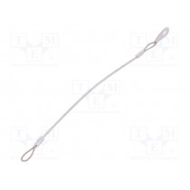 GN 111.2-200-E-TR; Retaining cable; Plating: PVC; Mat: stainless steel; 200mm; ELESA+GANTER