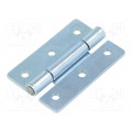 GN 136-ST-30-45-B; Hinge; Width: 30mm; zinc-plated steel; H: 45mm; ELESA+GANTER