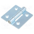 GN 136-ST-50-50-C; Hinge; Width: 50mm; zinc-plated steel; H: 50mm; ELESA+GANTER