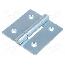 GN 136-ST-60-60-C; Hinge; Width: 60mm; zinc-plated steel; H: 60mm; ELESA+GANTER