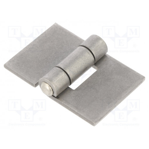 GN 1362-NI-60-40-A-BL; Hinge; Width: 60mm; stainless steel; H: 40mm; ELESA+GANTER