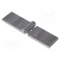 GN 1366-ST-120-30-A-BL; Hinge; Width: 120mm; steel; H: 30mm; without coating,for welding; ELESA+GANTER