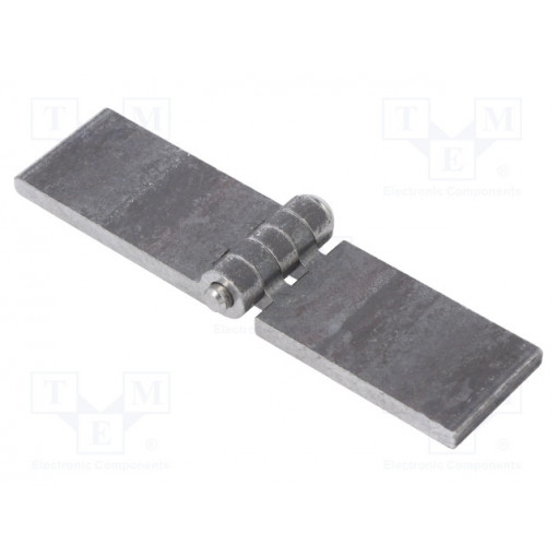 GN 1366-ST-120-30-A-BL; Hinge; Width: 120mm; steel; H: 30mm; without coating,for welding; ELESA+GANTER