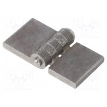 GN 1366-ST-60-30-A-BL; Hinge; Width: 60mm; steel; H: 30mm; without coating,for welding; ELESA+GANTER