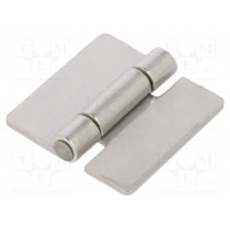 GN 136-NI-30-30-A; Hinge; Width: 30mm; stainless steel; H: 30mm; for welding; ELESA+GANTER