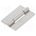 GN 136-NI-30-45-A; Hinge; Width: 30mm; stainless steel; H: 45mm; for welding; ELESA+GANTER