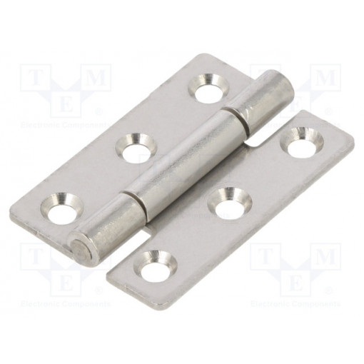 GN 136-NI-30-45-C; Hinge; Width: 30mm; stainless steel; H: 45mm; ELESA+GANTER