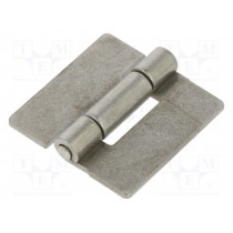 GN 136-NI-40-40-A; Hinge; Width: 40mm; stainless steel; H: 40mm; for welding; ELESA+GANTER