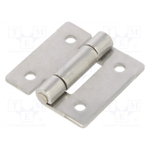 GN 136-NI-40-40-B; Hinge; Width: 40mm; stainless steel; H: 40mm; ELESA+GANTER