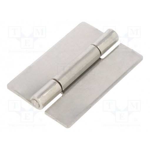 GN 136-NI-40-60-A; Hinge; Width: 40mm; stainless steel; H: 60mm; for welding; ELESA+GANTER