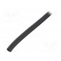 GN 2184-9,5-SW-50; Hole and edge shield; PVC; L: 50m; black; H: 9.5mm; W: 6.5mm; ELESA+GANTER