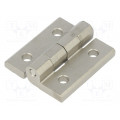 GN 235-NI-40-45-D-GS; Hinge; Width: 40mm; stainless steel; H: 45mm; without regulation; ELESA+GANTER