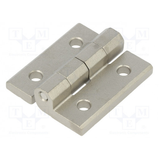 GN 235-NI-40-45-D-GS; Hinge; Width: 40mm; stainless steel; H: 45mm; without regulation; ELESA+GANTER