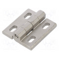GN 235-NI-40-45-H-GS; Hinge; Width: 40mm; stainless steel; H: 45mm; adjustable; ELESA+GANTER