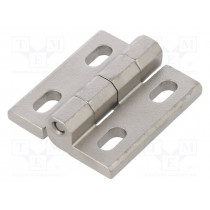 GN 235-NI-40-45-H-GS; Hinge; Width: 40mm; stainless steel; H: 45mm; adjustable; ELESA+GANTER