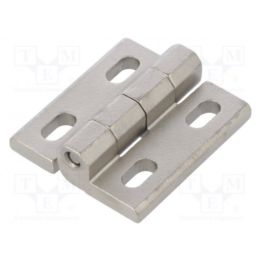 GN 235-NI-40-45-H-GS; Hinge; Width: 40mm; stainless steel; H: 45mm; adjustable; ELESA+GANTER