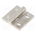 GN 235-NI-45-45-DB-GS; Hinge; Width: 45mm; stainless steel; H: 45mm; without regulation; ELESA+GANTER