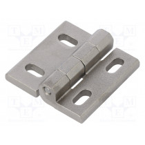 GN 235-NI-45-45-HB-GS; Hinge; Width: 45mm; stainless steel; H: 45mm; adjustable; ELESA+GANTER