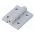 GN 235-ZD-40-45-D-SR; Hinge; Width: 40mm; cast zinc; H: 45mm; without regulation; ELESA+GANTER