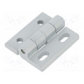 GN 235-ZD-40-45-DH-SR; Hinge; Width: 40mm; cast zinc; H: 45mm; without regulation; ELESA+GANTER