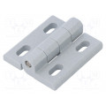 GN 235-ZD-40-45-H-SR; Hinge; Width: 40mm; cast zinc; H: 45mm; adjustable; ELESA+GANTER