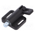 GN 416-8-38-L1; Spring latch; for profiles; W: 38mm; Mat: zinc alloy; F1: 21N; Ø: 8mm; ELESA+GANTER