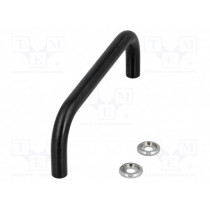 GN 425-10-200-BT; Handle; Mat: oxidized steel; black; H: 43mm; Mounting: M5 screw; ELESA+GANTER