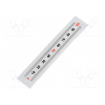 GN 711-KUS-100-W-L; Ruler; figures horizontally arranged,self-adhesive; W: 11mm; ELESA+GANTER GN 711-KUS-100-W-L; Ruler; figures horizontally arranged,self-adhesive; W: 11mm; ELESA+GANTER