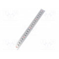 GN 711-KUS-200-S-O; Ruler; figures vertically arranged,self-adhesive; W: 11mm; ELESA+GANTER