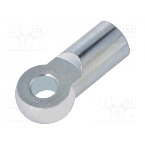 GN 752-16-M16; Joint piece; 16mm; Thread: M16; Mat: steel; Pitch: 2,0; Plating: zinc; ELESA+GANTER