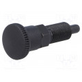 GN 817-5-8-B; Indexing plungers; Thread: M10; Plating: black finish; 5mm; ELESA+GANTER GN 817-5-8-B; Indexing plungers; Thread: M10; Plating: black finish; 5mm; ELESA+GANTER
