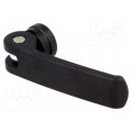 GN927-63-M5-B; Lever; clamping; Thread len: 10mm; Lever length: 63mm; Body: black; ELESA+GANTER