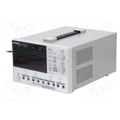 GPD-4303S; Power supply: programmable laboratory; Channels: 4; 0÷30VDC; 0÷3A; GW INSTEK