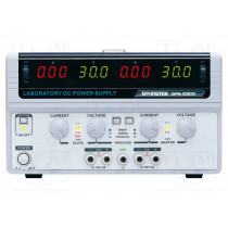 GPS-2303; Power supply: laboratory; Channels: 2; 0÷30VDC; 0÷3A; 0÷30VDC; 0÷3A; GW INSTEK GPS-2303; Power supply: laboratory; Channels: 2; 0÷30VDC; 0÷3A; 0÷30VDC; 0÷3A; GW INSTEK