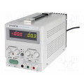 GPS-3030DD; Power supply: laboratory; Channels: 1; 0÷30VDC; 0÷3A; Plug: EU; GW INSTEK