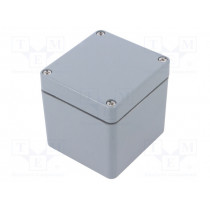 GRJ-04; Enclosure: multipurpose; X: 75mm; Y: 80mm; Z: 75mm; polyester; grey; RAYCHEM RPG