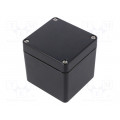 GRJ-04 BK; Enclosure: multipurpose; X: 75mm; Y: 80mm; Z: 75mm; polyester; black; RAYCHEM RPG