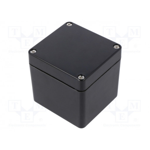 GRJ-04 BK; Enclosure: multipurpose; X: 75mm; Y: 80mm; Z: 75mm; polyester; black; RAYCHEM RPG