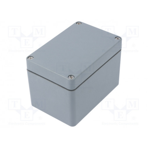 GRJ-08; Enclosure: multipurpose; X: 75mm; Y: 110mm; Z: 75mm; polyester; grey; RAYCHEM RPG