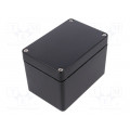 GRJ-08 BK; Enclosure: multipurpose; X: 75mm; Y: 110mm; Z: 75mm; polyester; black; RAYCHEM RPG