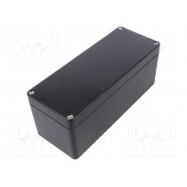 GRJ-10 BK; Enclosure: multipurpose; X: 75mm; Y: 190mm; Z: 75mm; polyester; black; RAYCHEM RPG