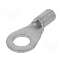 GS4-1; Ring terminal; M4; 0.5÷1.5mm2; crimped; for cable; non-insulated; JST