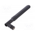 GSM-ANT-SV03; Antenna; LTE; 6dBi; Mounting: twist-on,angular; 50Ω; male,SMA; SR PASSIVES