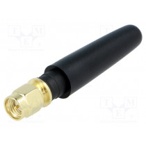 GSM-ANT401; Antenna; GSM; 2dBi; linear; Mounting: twist-on,vertical; 50Ω; SR PASSIVES GSM-ANT401; Antenna; GSM; 2dBi; linear; Mounting: twist-on,vertical; 50Ω; SR PASSIVES