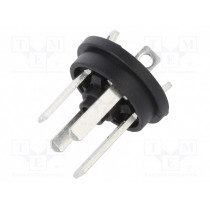 933112100 GSSNR 300; Connector: valve connector; socket; form C; 8mm; male; PIN: 4; 6A; HIRSCHMANN