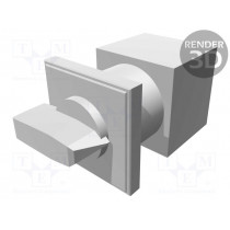 GX2053U; Switch: cam switch; Stabl.pos: 3; 20A; 1-0-2; Poles: 3; Pos: 3; LOVATO ELECTRIC