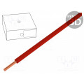 28773; Wire; H05V-U; solid; Cu; 0.75mm2; red; PVC; 300/500V; 100m; HELUKABEL