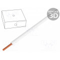 28774; Wire; H05V-U; solid; Cu; 0.75mm2; white; PVC; 300/500V; 100m; HELUKABEL