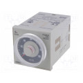 H3CR-H8L 24AC/DC M; Timer; 0,05÷12min; DPDT; 250VAC/5A; 24VAC; 24VDC; octal; -10÷55°C; OMRON
